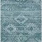 Homeroots 5' X 8' Teal Blue And Aqua Southwestern Washable Indoor Outdoor Area Rug 588733 - alternate 9