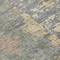 Homeroots 8' Taupe Gray And Beige Round Abstract Washable Indoor Outdoor Area Rug 618246 - alternate 8