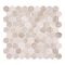 Andova Tiles Amarillo 1.25" x 1.25" Natural Stone Honeycomb Mosaic Wall & Floor Tile ANDAMA102 - alternate 10
