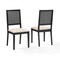 Crosley Greer 2-Piece Dining Chair Set CF503119BK-CR - alternate 1