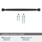 Amerock Stature 10-1/16 inch 256mm Center-to-Center Matte Black Cabinet Pull BP37400FB - alternate 5