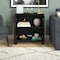 Homeroots 32" Black Wood And Glass Accent Cabinet With Two Doors 546163 - alternate 9