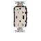 Leviton USB Receptacle, 20 A, Almond T5833-HGT - alternate 1