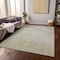 Homeroots 3' X 5' Gold Damask Washable Indoor Outdoor Area Rug 607698 - alternate 9