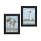 Homeroots Set Of Two Cape May Lighthouse And Palm Trees Black Framed Wall Art, 2PK 568579 - alternate 6