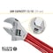 Klein Tools Adjustable Wrench Extra Capacity, 6-1/2-Inch D507-6 - alternate 14