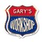 Signmission Gary's Workshop, 6 inch X 6 inch, Plastic Sign, 2PK SHI-P-2PACK-6-489-GARY - alternate 1