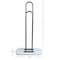 Nahanco Clothes Hanger Stacker, White w/ Wooden Base 101W-WD - alternate 4