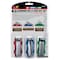 Performance Tool 3 pc. Hex Key Set, Star Key, Foldable, Color Coded W80291 - alternate 5