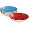 Elama Mason 12 Piece Double Bowl Stoneware Dinnerware Set in Assorted Colors ELM-MASON - alternate 8