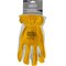 Ironcat Premium Grade Top Grain Cowhide Leather Drivers Glove with Split Cowhide Back, Keystone Thumb 3040 - alternate 3
