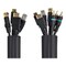 Ut Wire Flexi Cable Wrap, 0.5in to 1in x 12 ft, Black UTW-FCW12-BK - alternate 13
