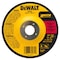 Dewalt Depressed Center Cut-Off Wheel, Type 27, 4 in Dia, 0.045 in Thick, 5/8 in Arbor Hole Size, 60 Grit DW8420 - alternate 3