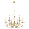 Z-Lite Aslin Gold Leaf 6 Light Chandelier 830-31GLF - alternate 7