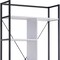 Homeroots 71" White Metal Eight Tier Etagere Bookcase with Two Doors 630395 - alternate 5