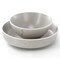 Elama Emilia 16 Piece Double Bowl Stoneware Dinnerware Set in Light Gray ELM-EMILIA-GRY - alternate 7