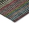 Homeroots 5' X 8' Black Green And Gold Striped Washable Indoor Outdoor Area Rug 588239 - alternate 9