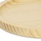 Homeroots 9" Natural Solid Wood Handmade Round Vanity Tray 625652 - alternate 9