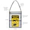 C-Line Products Shop Tickte Hldr, 2Pockt, Strap, Clear, PK15 38912 - alternate 4