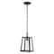 Jonathan Y Glendale 6.75" 1-Light Farmhouse Industrial Iron/Glass Outdoor LED Pendant, Black/Clear JYL2402A - alternate 11