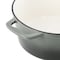 Megachef 5 Quarts Round Enameled Cast Iron Casserole with Lid in Gradient Gray 750124520M - alternate 8