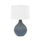 Hudson Valley Lighting Nepperhand 17 in. Table Lamp Aged Brass/Ceramic Providence Blue L7428-AGB/CPB - alternate 1