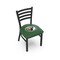 Holland Bar Stool Co BlackLogo Chair, VinylSeat L00418BmijSt - alternate 1