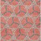 Homeroots 3' X 5' Coral And Taupe Geometric Washable Indoor Outdoor Area Rug 613488 - alternate 9