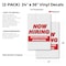 Signmission Warehouse Workers, Vinyl Decals Only 24 Inch x 36 Inch, Vinyl Decal, 2PK DSB-2436-2PACK-WAREHOUSE WORKERS - alternate 2