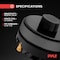 Pyle Pyle 1.5 Inch Tweeter Horn Driver - 500W Peak Power, Audio Speaker Tweeter with Aluminum Voice Coil PDS122 - alternate 5