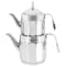 Korkmaz Nostaljia Midi Stainless Steel 0.9 Liter Tea Pot and 1.6 Liter Kettle Set A228 - alternate 1