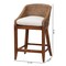 Bali & Pari Jasper Woven Seagrass Counter Stool, Brown Wash 265-14534-ZORO - alternate 9