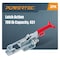 Powertec Toggle Clamp, 700 lbs Cap., 431 Self-Lock U-Bolt Adjustable Latch, Antislip Hand Grip, 2PK 20341N - alternate 1