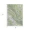Homeroots 3' X 5' Artichoke Green Lavender And Ivory Abstract Washable Indoor Outdoor Area Rug 618190 - alternate 9