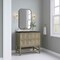 James Martin Vanities Emmeline 36" Single Vanity, Pebble Oak, w/ 3 CM Phantome Eclos Top D100-V36-PBO-3PHT - alternate 5