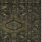 Homeroots 8' X 10' Charcoal Medallion Washable Indoor Outdoor Area Rug 607395 - alternate 9
