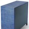 Homeroots 34" Blue Manufactured Wood Four Drawer Chest 389805 - alternate 4