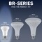 Luxrite BR20 LED Light Bulb, 7W (78 Watt Equivalent), 5CCT 2700K 3000K 3500K 4000K 5000K, 12PK LR31627 - alternate 8