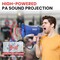 Pyle Portable Megaphone Speaker Siren Bullhorn, Blue PMP21BL - alternate 9