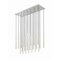 Z-Lite Forest 23 Light Linear Chandelier, Brushed Nickel, 54 In W 919MP24-23L-BN-LED - alternate 1