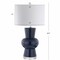 Jonathan Y Julia 28.5 in. Ceramic LED Table Lamp, Navy JYL4027B - alternate 7