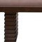 Homeroots 59" Latte and Espresso Linen Blend Upholstered Dining Bench 524064 - alternate 6