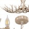 Jonathan Y Eldora 49" 10-Light Rustic Farmhouse Adjustable Resin Antler LED Chandelier, Beige JYL6320B - alternate 12