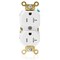 Leviton PlugsandReceptacles, 20A, 125VAC, Wht, Nylon 5362-SGW - alternate 1