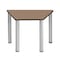 Regency Learning School Desk, 36 in W X Wood, Metal, Noble Oak / Chrome TSD36231918NOBPCM - alternate 5