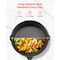 Vevor 4 Piece Cast Iron Skillet Frying Pan Set 6 8 10 12 in with Silicone Handle Black, 4PK CAS003-3 - alternate 7