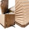 Jonathan Y Darla 10.6" Modern Art Deco Paper Half Pleated Fan LED Table Lamp, Natural JYL9108B - alternate 9