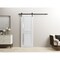 Sartodoors Sturdy Barn Door 42 x 80in, White Silk W/ Frosted Glass, 8FT Rail Hangers Heavy Hardware Set VEREGIO7288BD-B-WS-42 - alternate 1