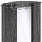 Homeroots 75in Gray Wood Corner Bar Cabinet With Two Doors 552292 - alternate 6