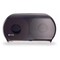 San Jamar Classic Twin Jumbo Roll Toilet Paper Dispenser (9 in Double Roll) R4000TBK - alternate 1